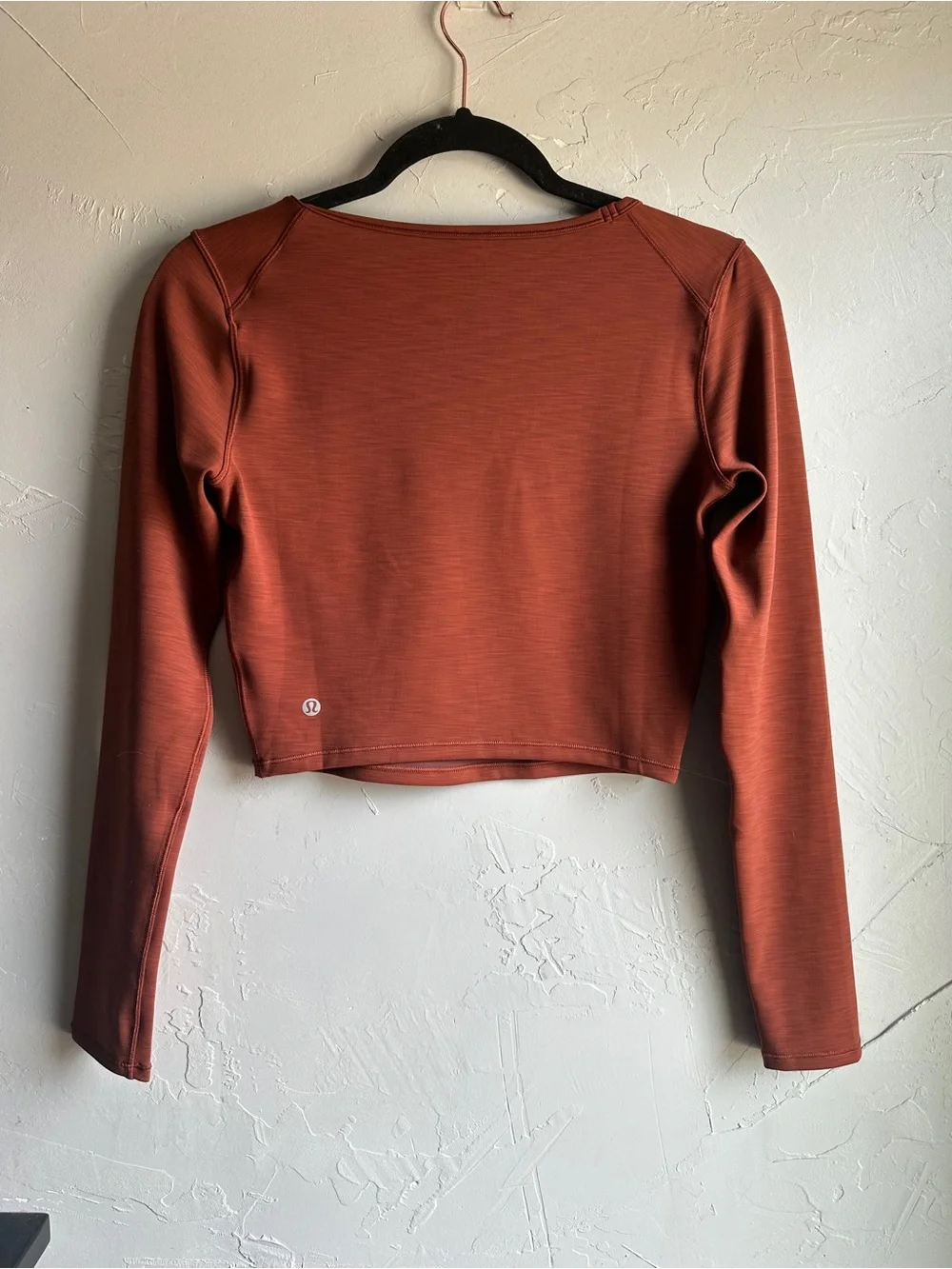 Lululemon Wunder Train Cropped Long Sleeve Top Yoga Gym Activewear Size 6–8